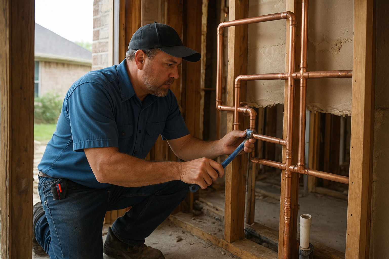 whole-house repipe by Texas Repipe in Houston, TX