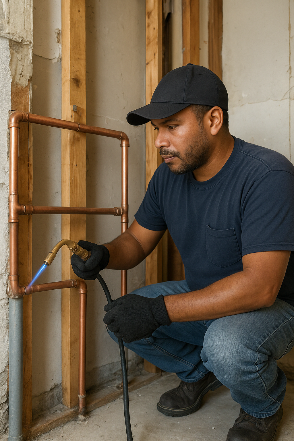 whole-house repipe in Fort Worth